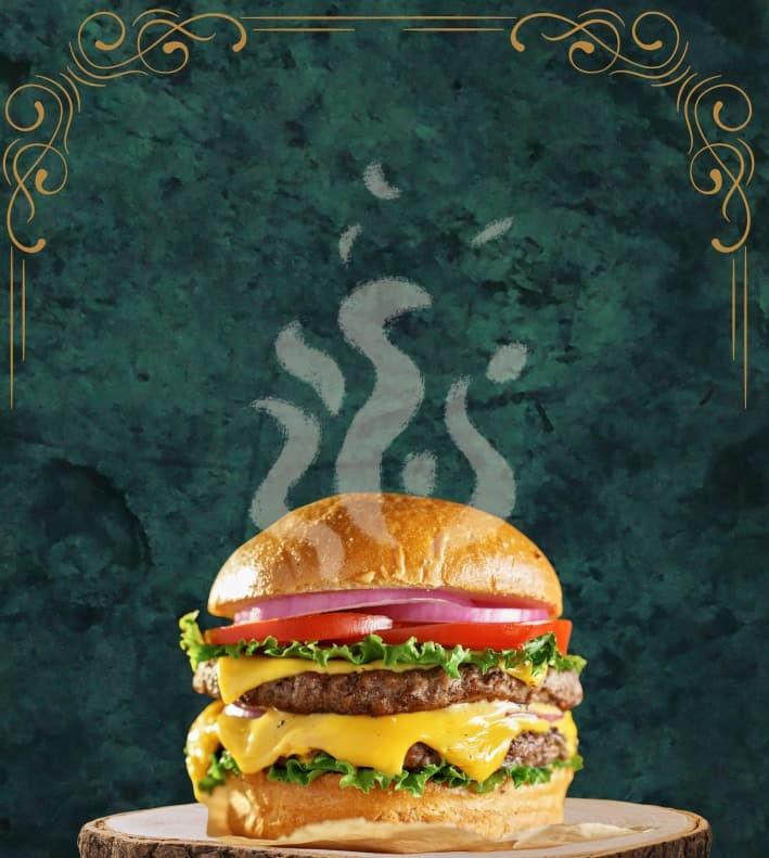 Burger Double Cheese