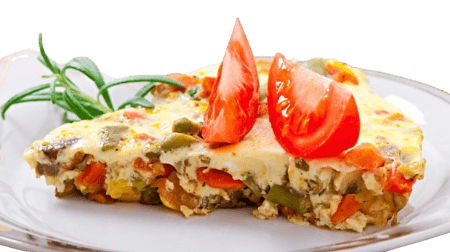 Omelette aux Légumes