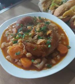 Loubia Aux Pieds D'agneau