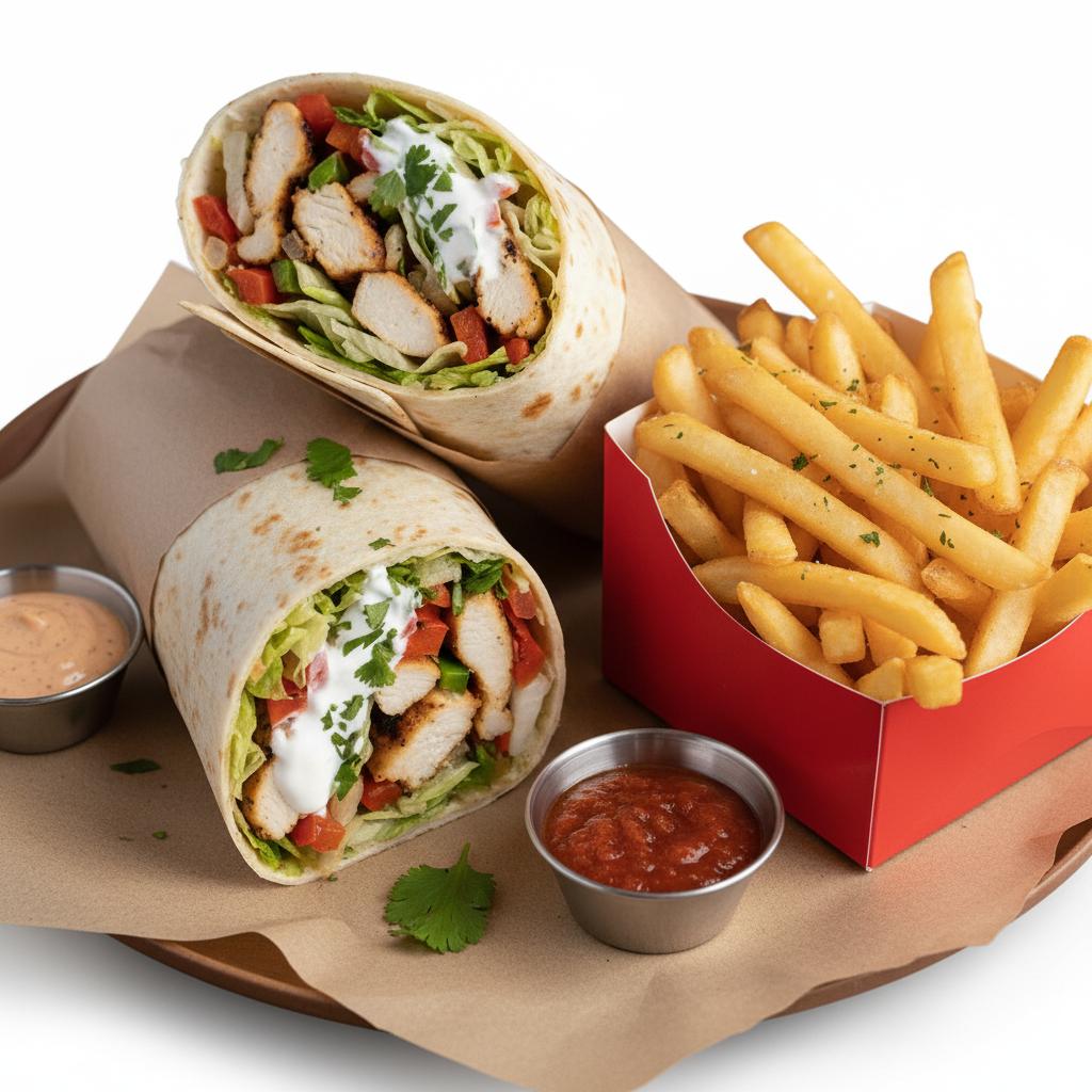 Fajitas + frites