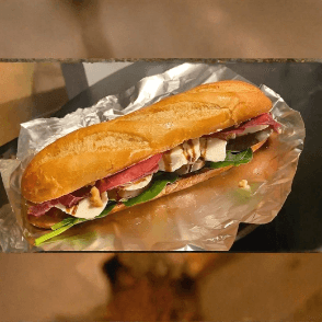 Sandwich Salami De Boeuf