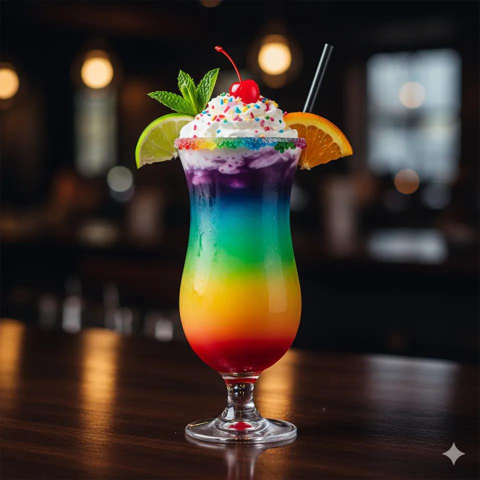 Cocktail Arc-en-ciel