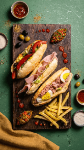 trio sandwich fankousha