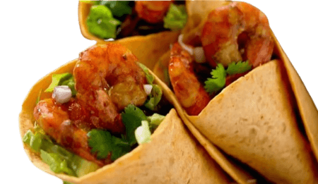 Wrap Poulet Crevette