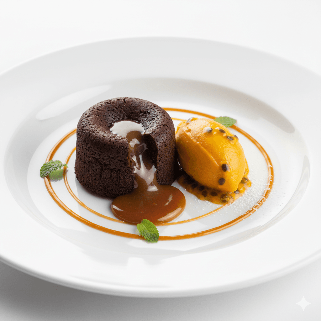 Moelleux aux Chocolat & Caramel