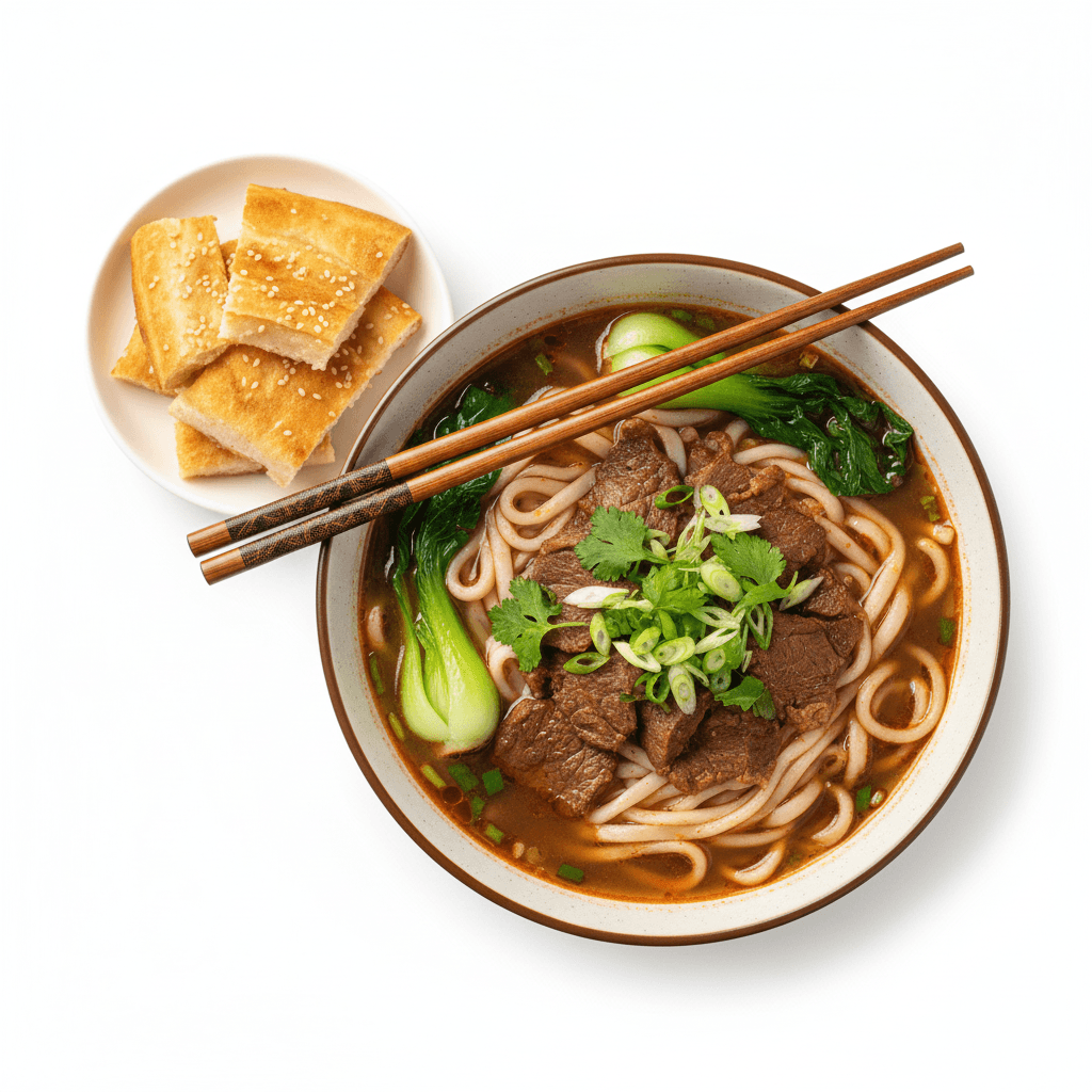 Soupe de Bœuf au Pain Chinois