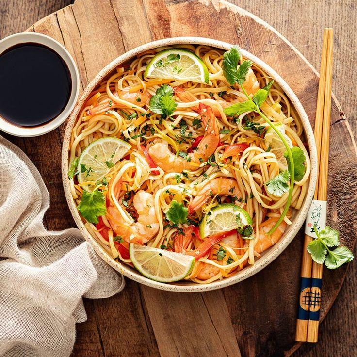 Nouilles Sautées aux Fruits de Mer