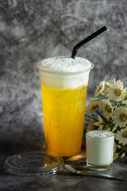 Thé Cream Cheese de Mangue