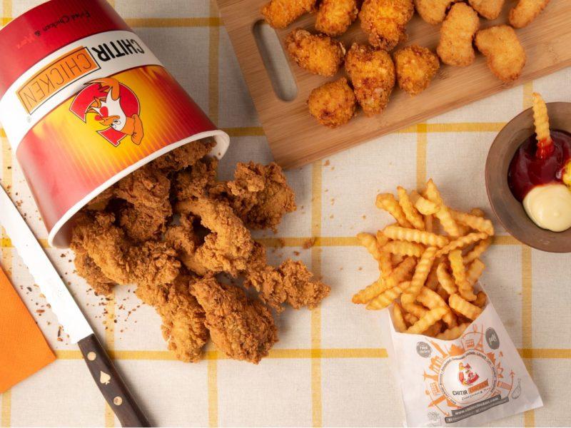 Ensemble de Poulet Frit