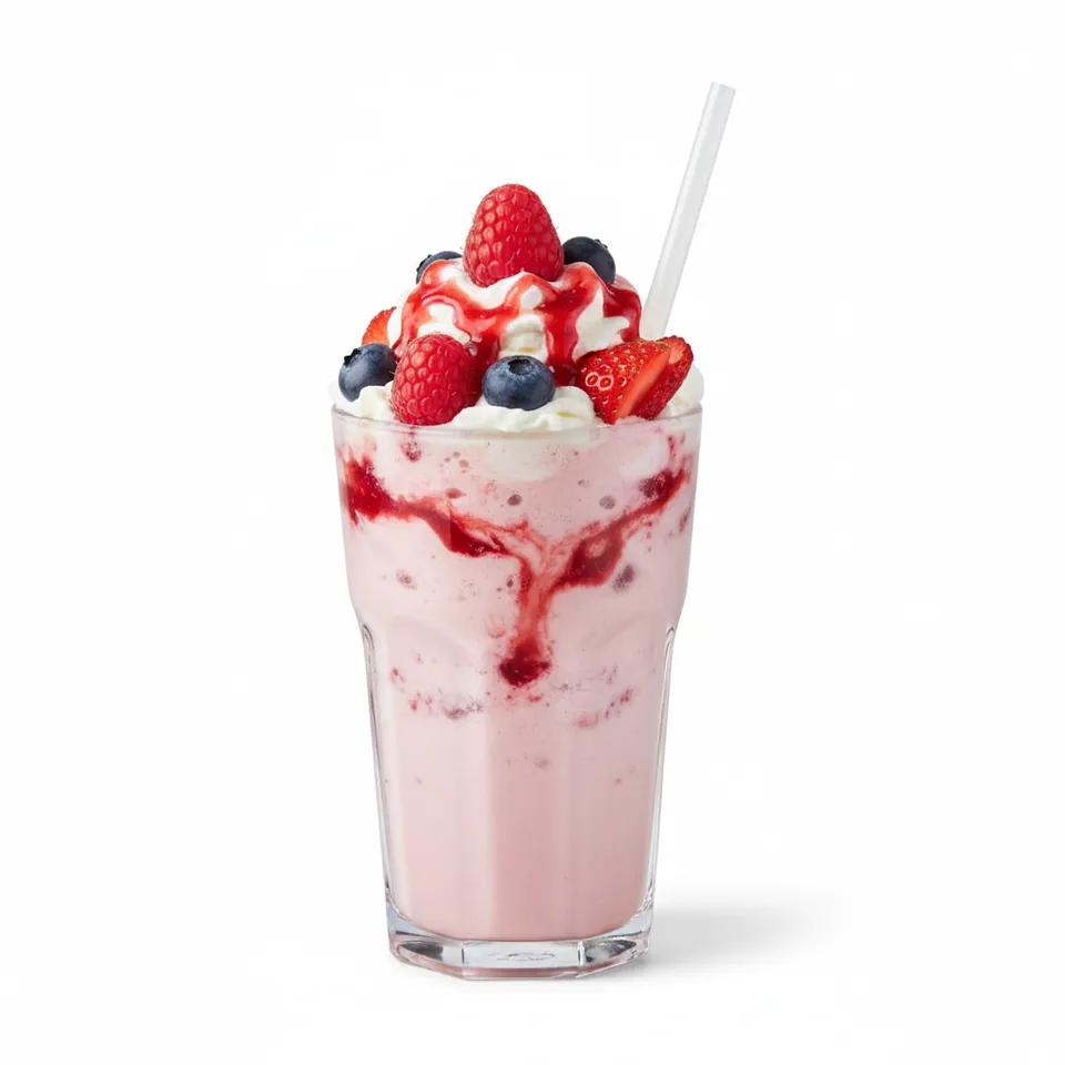 Café Frappé Aux Fruits Rouges