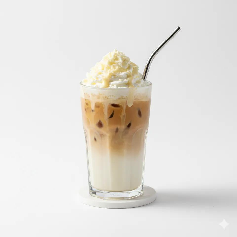Café Mocca Glacé Au Chocolat Blanc