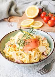 Tagliatelle au Deux Saumon