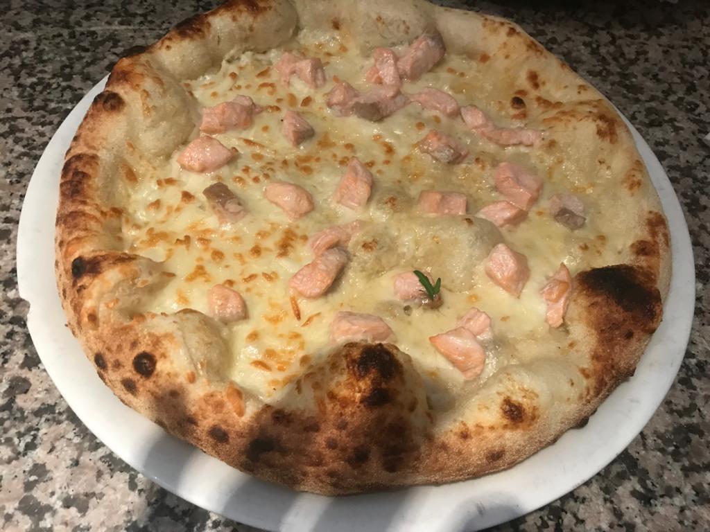 Pizza Saumon