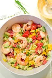 Salade Avocat Crevettes