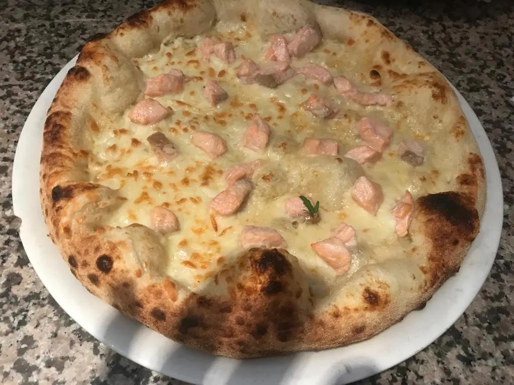 Pizza Saumon
