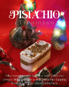 Pistachio Tiramisu