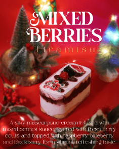 Mixed Berries Tiramisu