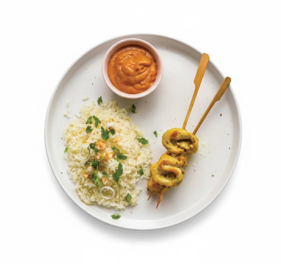 Brochette Poulet satay