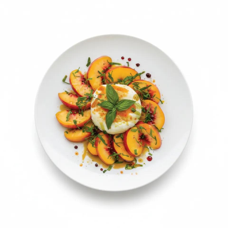 Buratta fruits