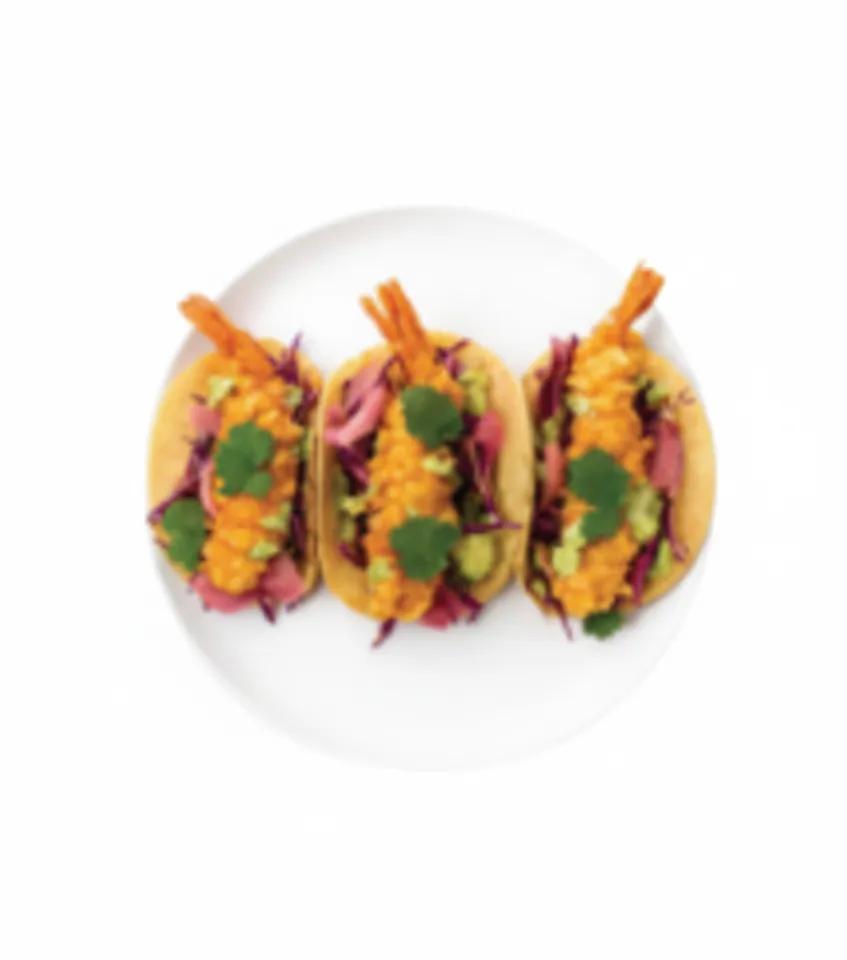Crevette tempura guacamole