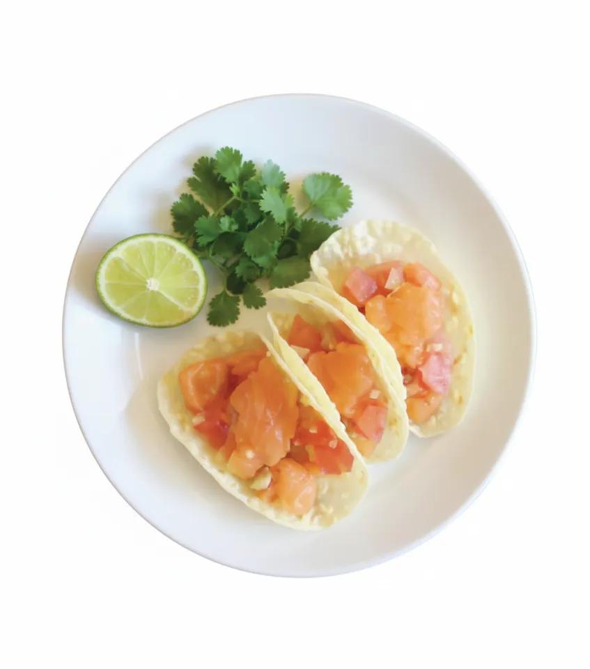Saumon guacamole