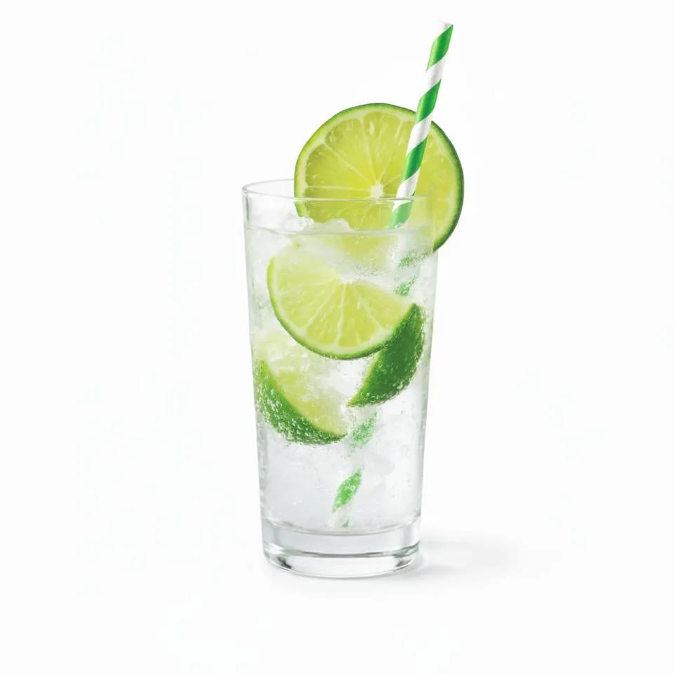 Eau gazeuse citronnée