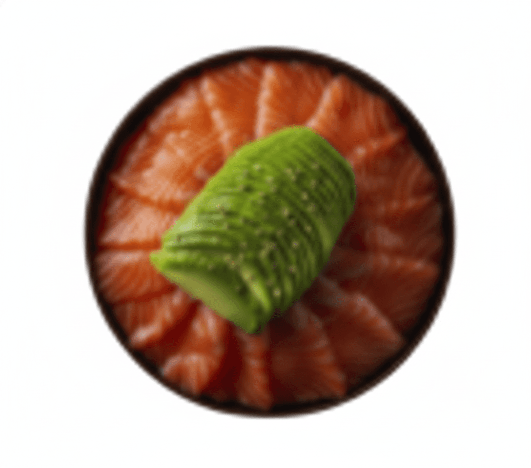 Chirashi saumon