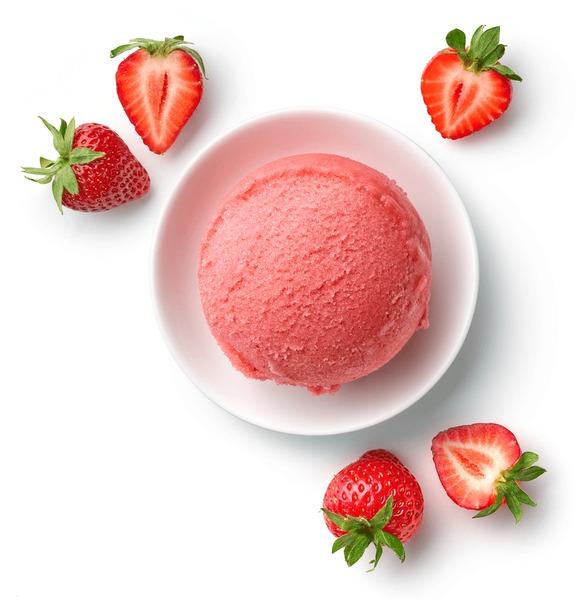 Boule De Glace Fraise