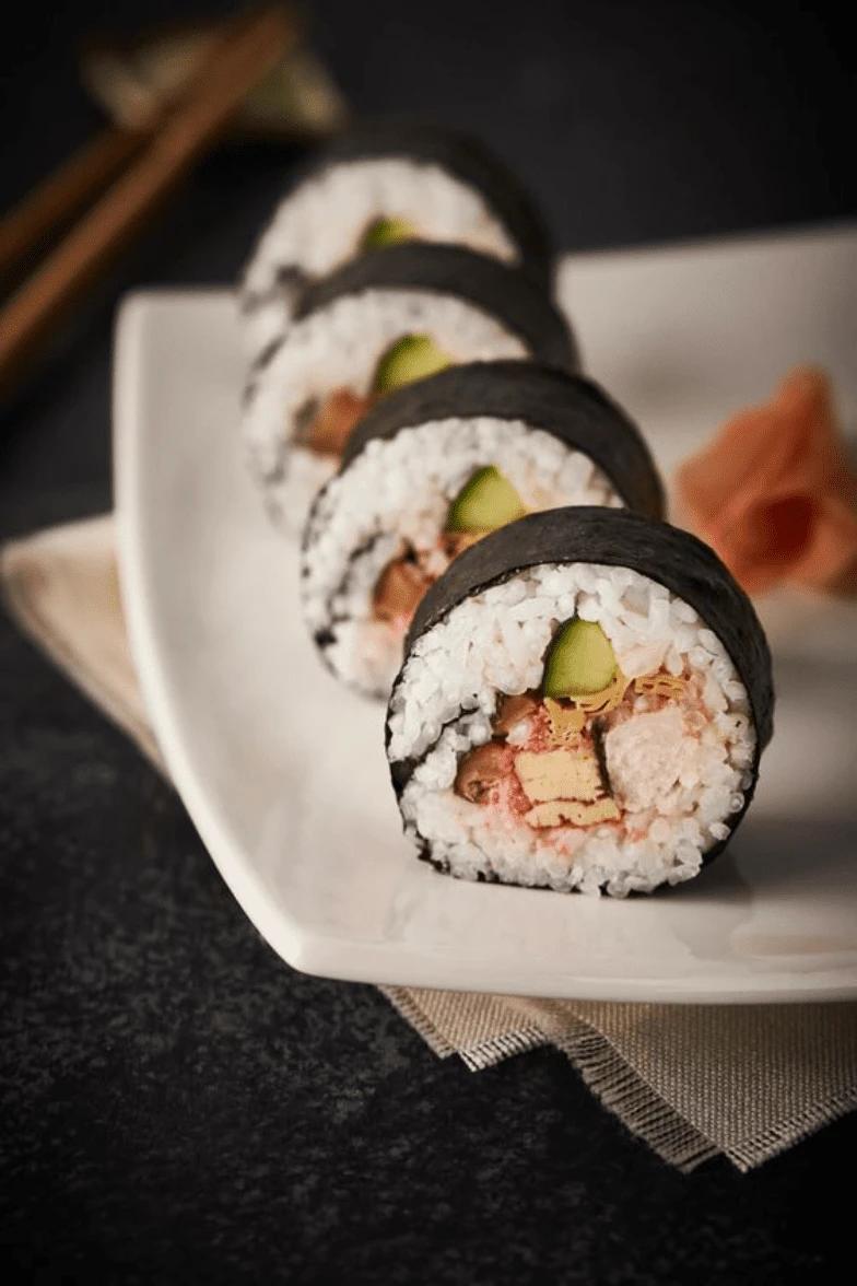 Hosomaki Avocat Daurade Thon