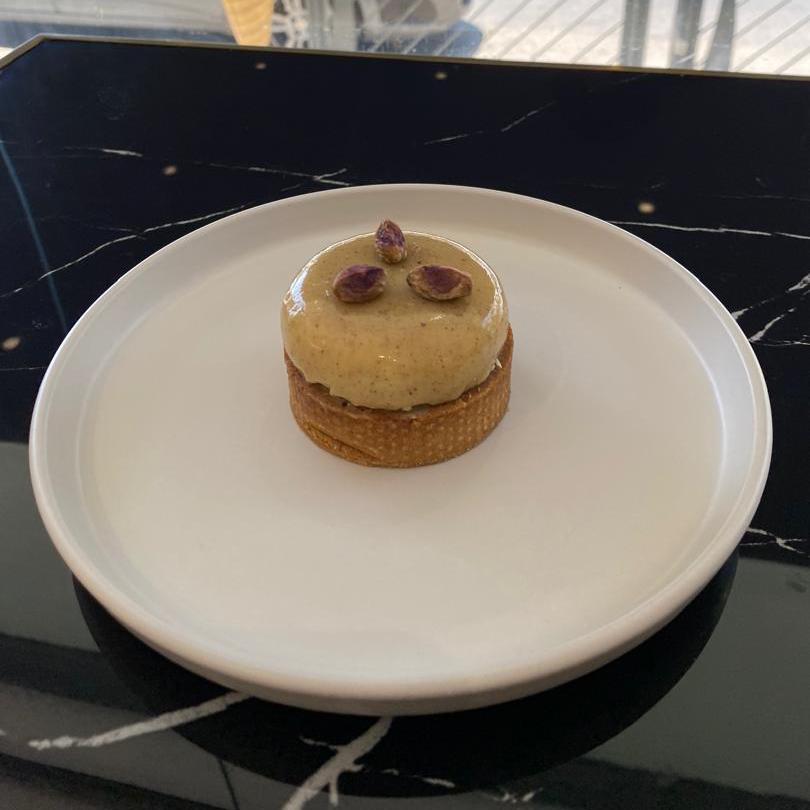 Tarte Pistache Fleurs D'orange