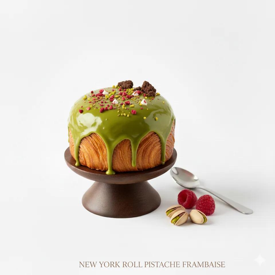 New York Roll Pistache Framboise