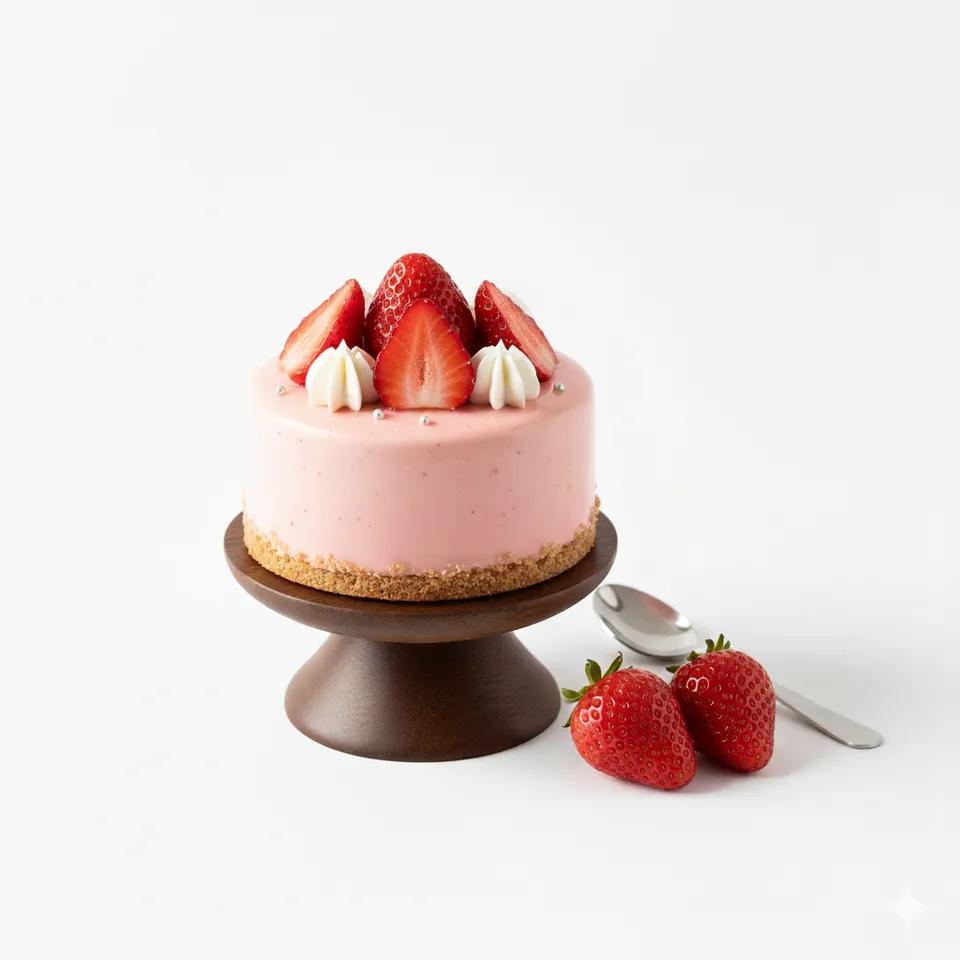 Mini Cake à La Fraise