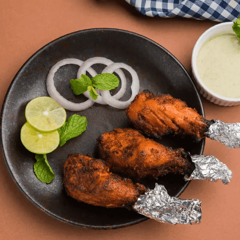 Chicken tangri kabab.