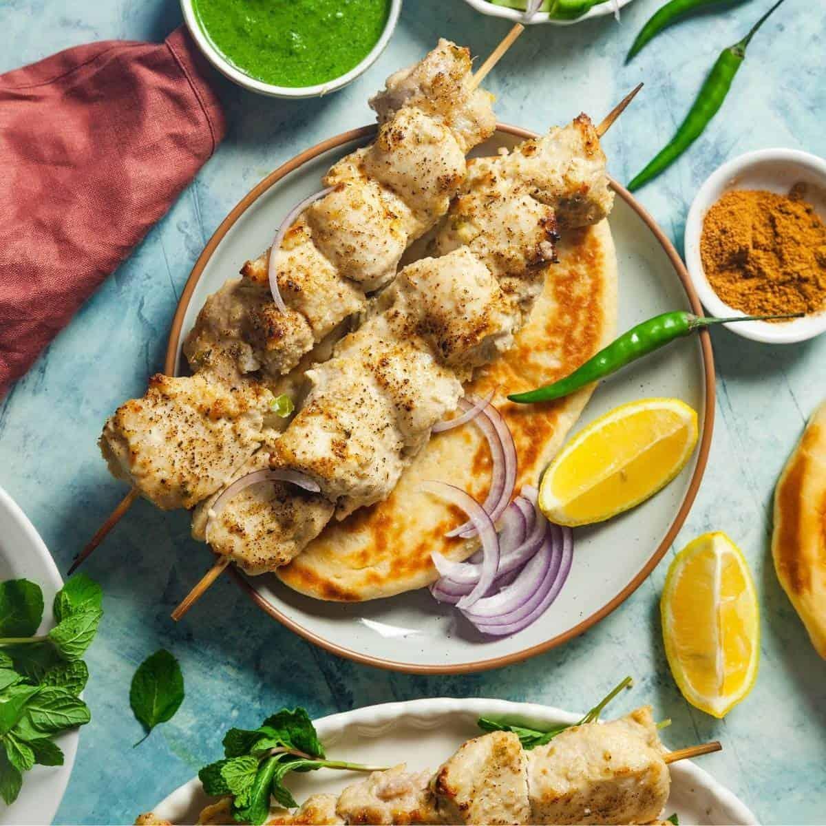 Chicken malai kabab