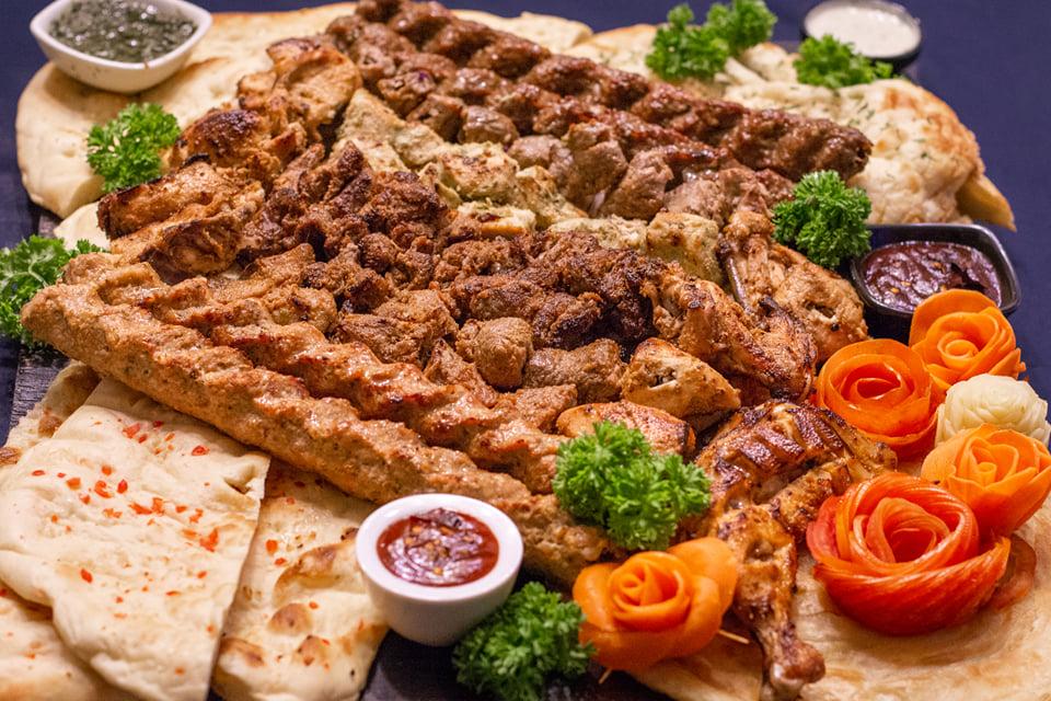 Kebab platter