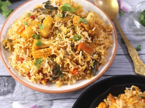 Veg biryani