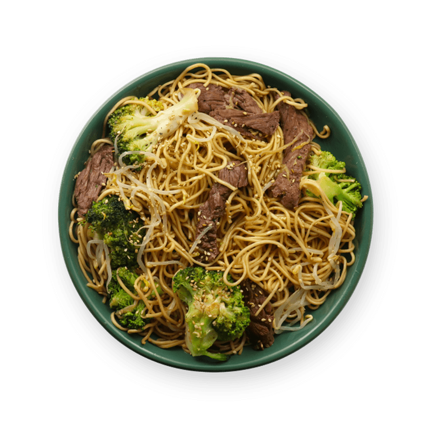 Wok De Nouilles Au Boeuf