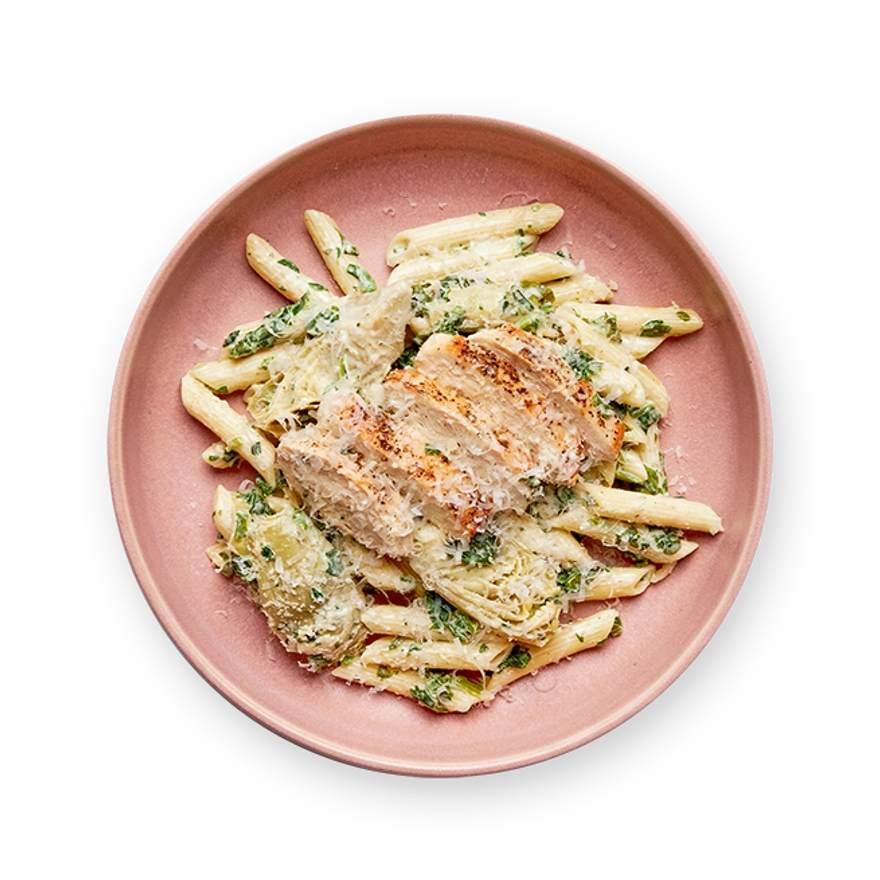Penne Crémeuses Au Poulet
