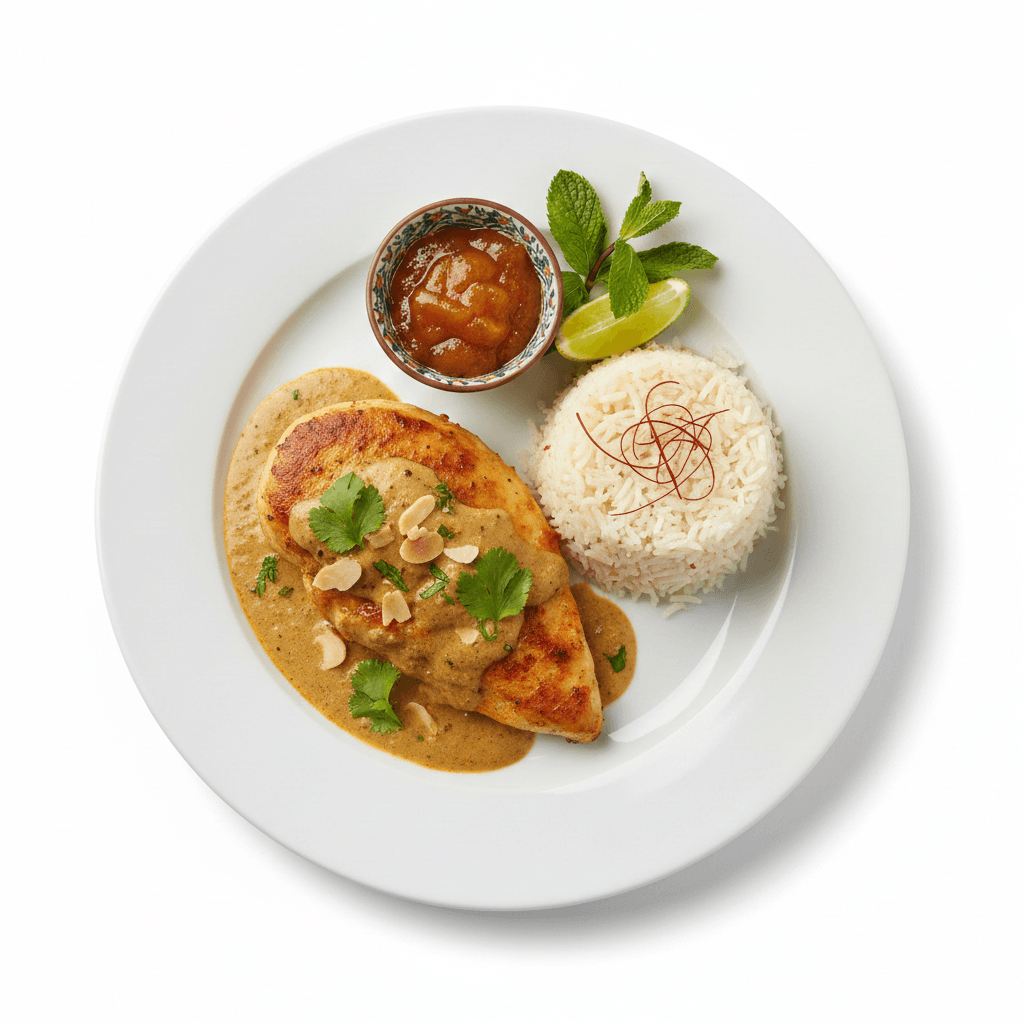 Suprême de Poulet A L'Indienne