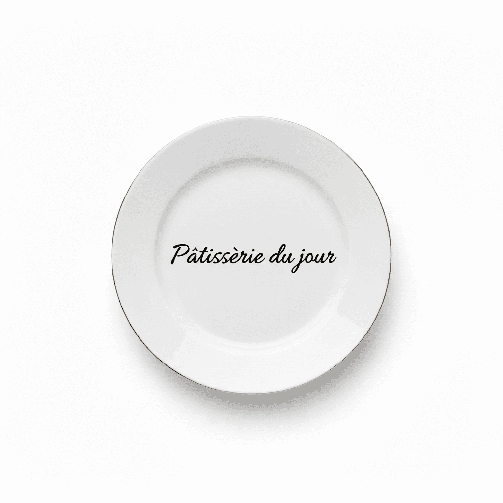 Pâtisserie du jour