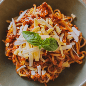 Pasta Pesto Poulet Emincé