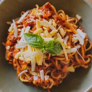Pasta Pesto Poulet Emincé