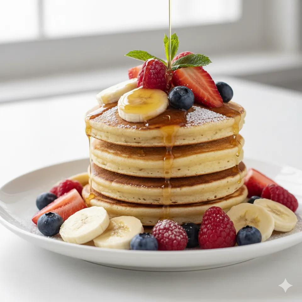 Pancake Nutella ananas