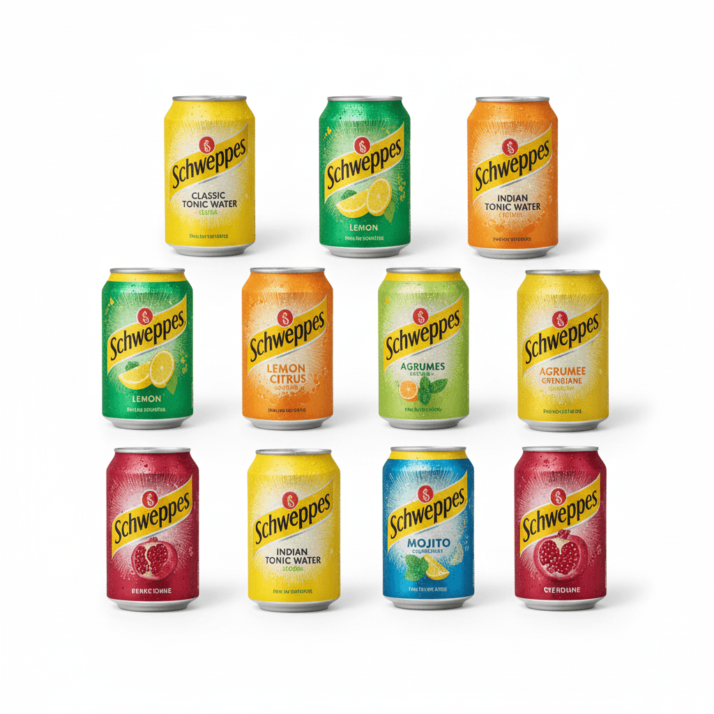 Canette Schweppes
