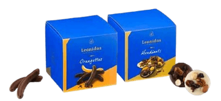 Cube Mendiants et Orangettes