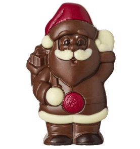 Sujet Père Noël Coloré Lait