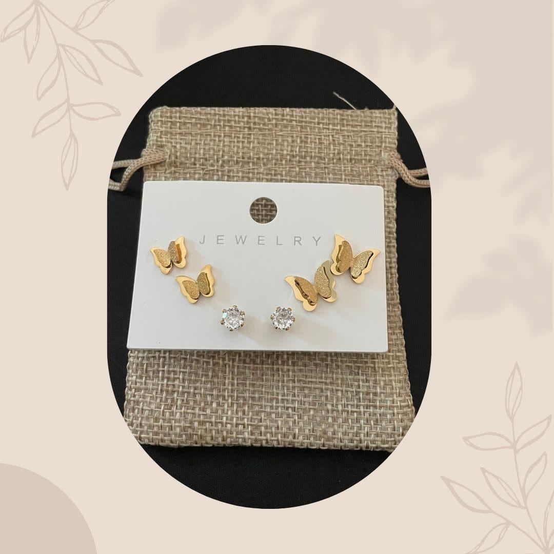 Pack 3 Boucles d’oreilles Evolve