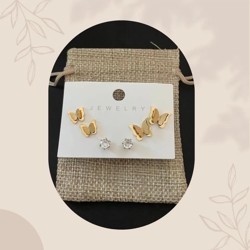 Pack 3 Boucles d’oreilles Evolve