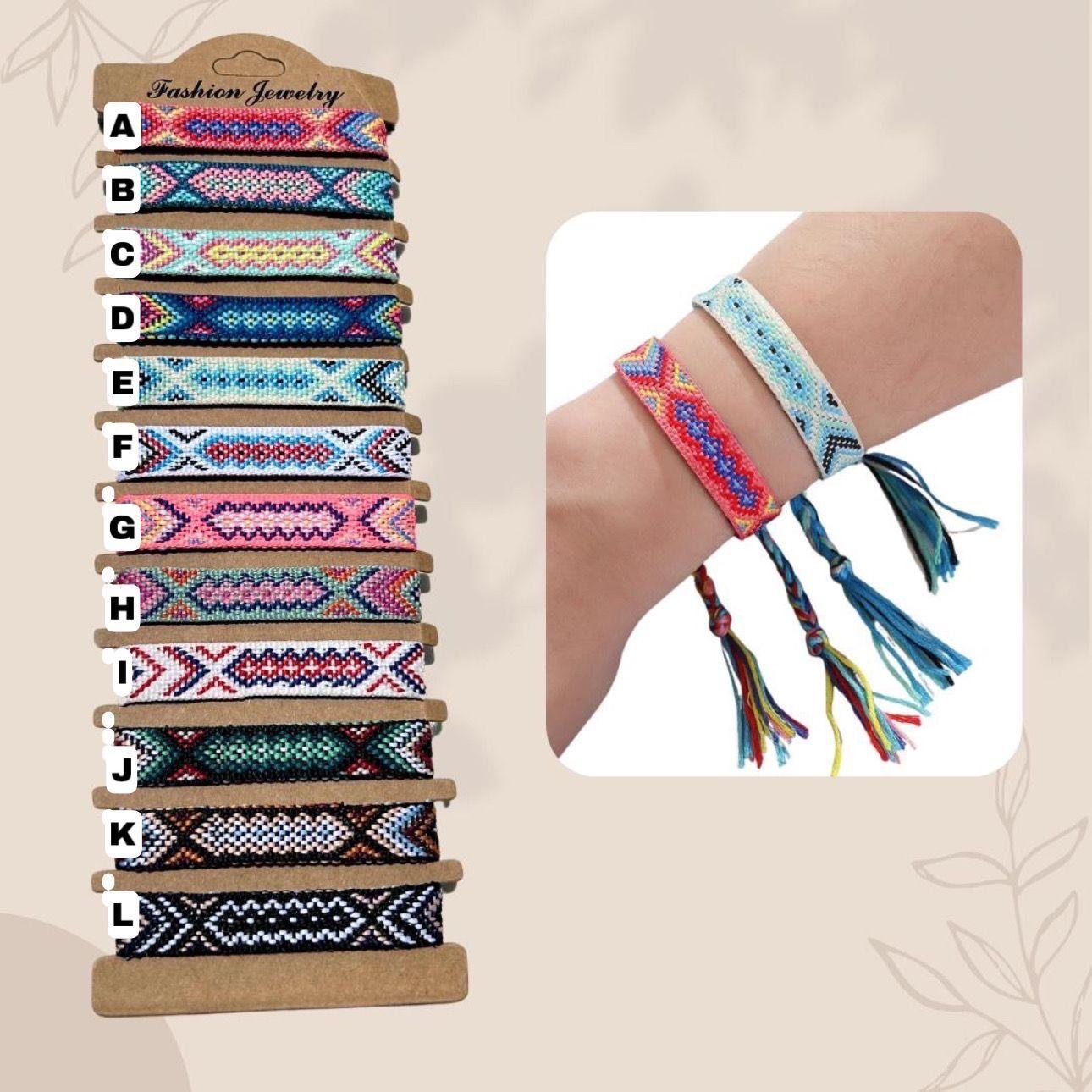 Bracelet Tissé Style Hippie