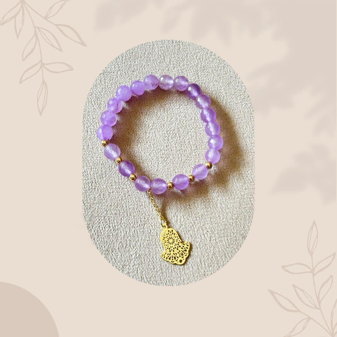 Bracelet Zyn mauve